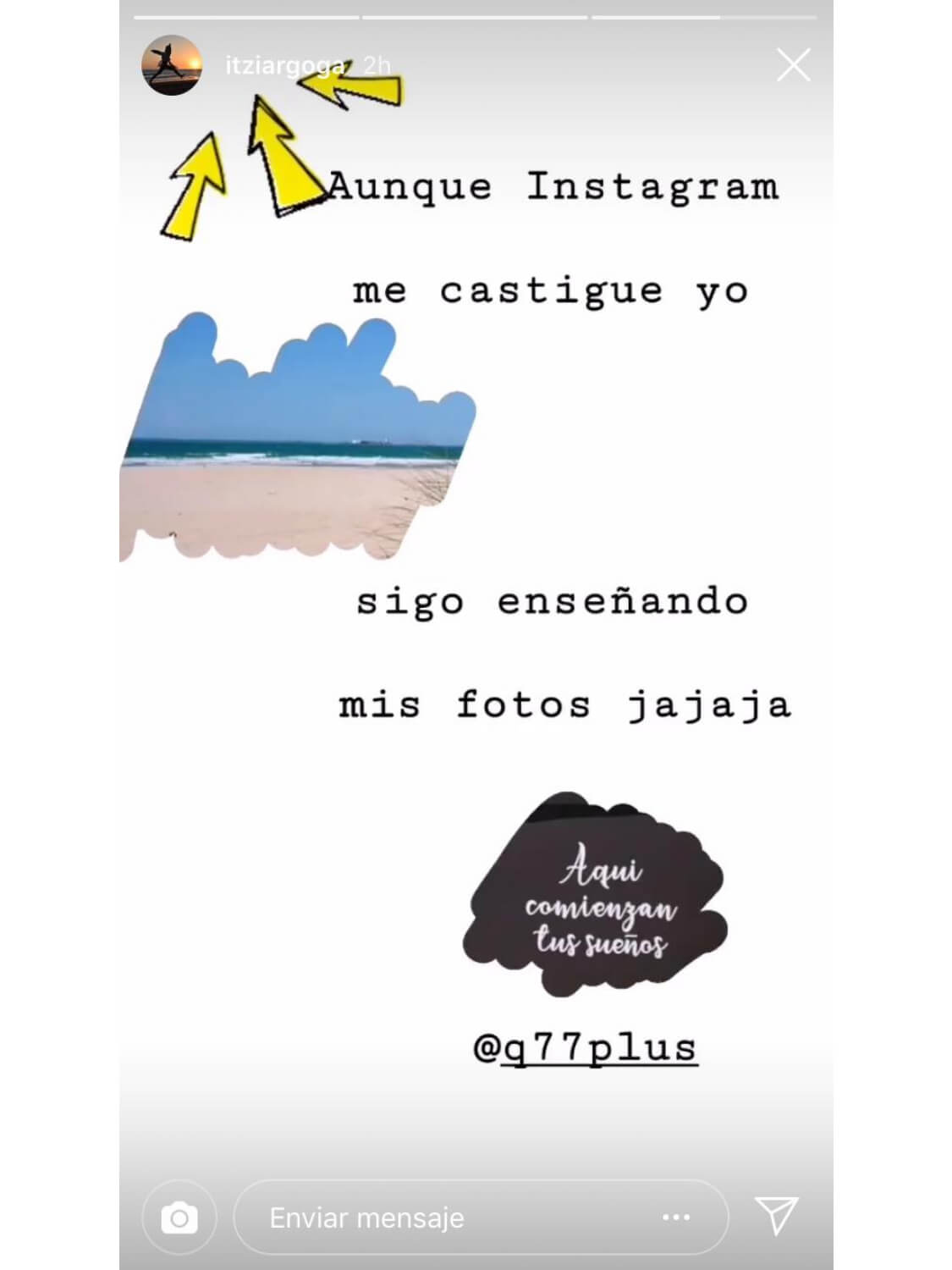 Instagram Stories itziargoga_15-03-2019_