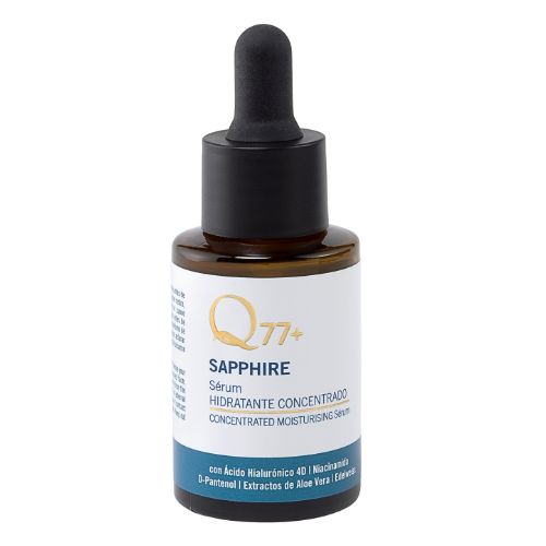 serum concentrado rutina facial hidratante gama sapphire de Q77+